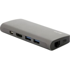 LMP USB-C Travel Dock Gris Sidéral - Dock USB-C 9 ports