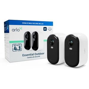 Arlo Essential - Caméra de surveillance réseau - couleur (Jour et nuit) - Wi-Fi