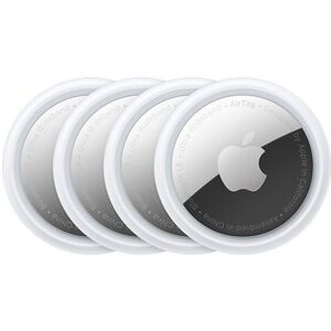 Pack 4 AirTag Apple Blanc et noir