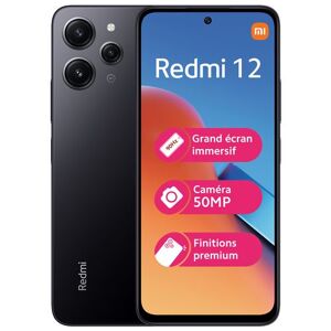 Xiaomi Redmi 12 256Go Noir