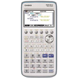 Casio GRAPH 90+E - Calculatrice graphique - USB - pile