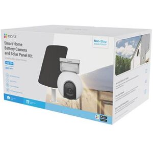 Pack Caméra de surveillance Ezviz HB8 extérieure Blanc + Panneau solaire