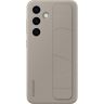 Samsung Coque silicone avec laniere S24 Taupe