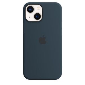 Apple Coque en silicone Apple avec MagSafe pour iPhone 13 mini - Bleu abysse