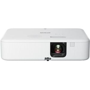 Epson CO-FH02 - Projecteur 3LCD - portable - 3000 lumens (blanc) - 3000 lumens (couleur) - Full HD (1920 x 1080) - 16:9 - 1080p - blanc et noir - Android TV