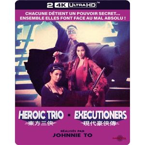 Carlotta Heroic Trio, Executioners, 2 films de Johnnie To Édition Limitée Steelbook Blu-ray 4K Ultra HD