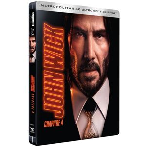 METROPOLITAN FILMEXPORT John Wick : Chapitre 4 Édition Limitée Steelbook Blu-ray 4K Ultra HD