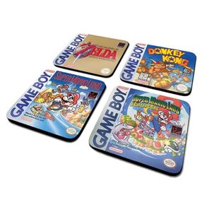 Pack de 4 dessous de verre Nintendo Game Boy Classic Collection
