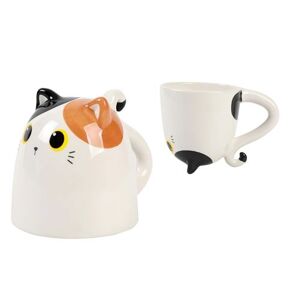 Tasse en céramique Itotal Up Down Chat 300 ml