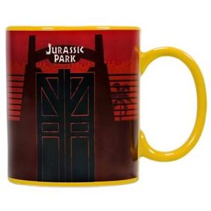 Tasse thermo-réactive Jurassic Park Porte