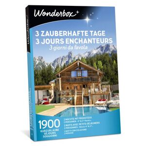 Coffret cadeau Wonderbox 3 jours enchanteurs