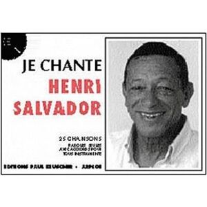 Paul Beuscher Je chante - Henri Salvador - broché