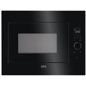 AEG MBE2658SEB - Four micro-ondes monofonction - intégrable - entièrement intégré - 26 litres - 900 Watt - noir