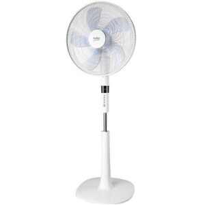 Beko EFS7700W - Ventilateur - pose au sol - 40 cm - blanc/argent