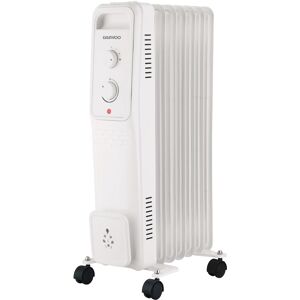 Radiateur bain d'huile Daewoo DOH-497M 1500 W Blanc