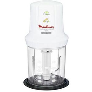 Mini Hachoir Moulinex Moulinette DJ305110 Compact 0,6 L Blanc