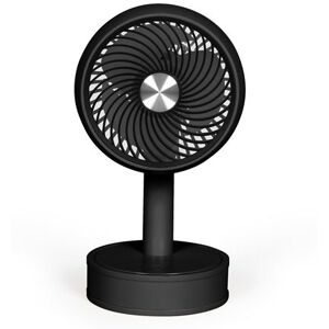 Mini ventilateur de bureau Livoo TEA310N rechargeable Abs 1,5 W Noir