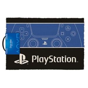 Paillasson Playstation X Ray 40 x 60 cm Noir, Bleu et Blanc