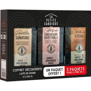 Coffret découverte La petite fabrique Grains 3 x 250 g dont 1 offert