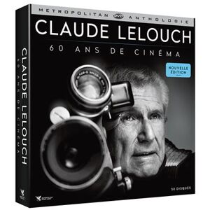 METROPOLITAN FILMEXPORT Coffret 60 ans de cinéma : Anthologie Claude Lelouch Nouvelle Édition Limitée DVD