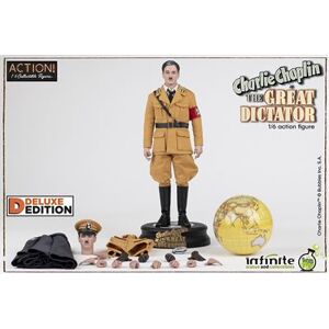 Infini Media Distribution Figurine Charlie Chaplin The Great Dictator Édition Deluxe