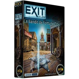 Jeu d'escape game Iello Exit Le Bandit de Fortune City