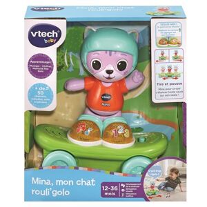 Jeu d'éveil Vtech Baby Mina Mon chat rouli'golo