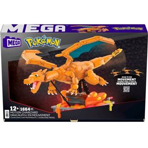 Jeu de construction Mega Bloks Pokémon Dracaufeu en mouvement