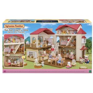 Figurines Sylvanian Families La grande maison éclairée et sa pièce secrète