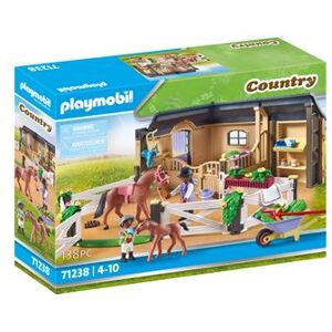 Playmobil 71238 Etable et carrière pour chevaux