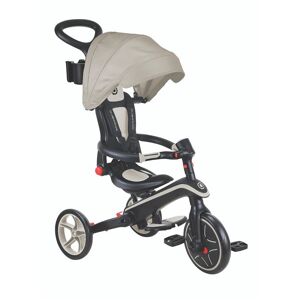 Globber - Tricycle EXPLORER 4-en-1 Évolutif & Pliable Taupe