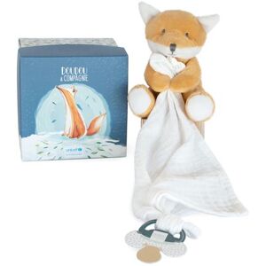 Pantin Renard Doudou et Compagnie Attache sucette Unicef