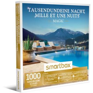 Coffret Cadeau Smartbox Mille et une nuits Magic 2023 - pour 2 personnes