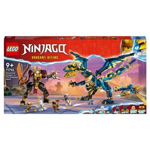 LEGO NINJAGO LEGO® Ninjago 71796 Le dragon élémentaire contre le robot de l’impératrice