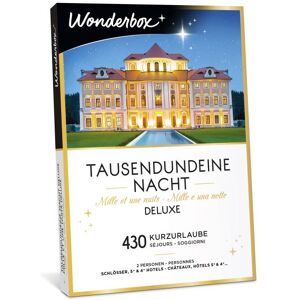 Coffret cadeau Wonderbox Mille et une nuits deluxe