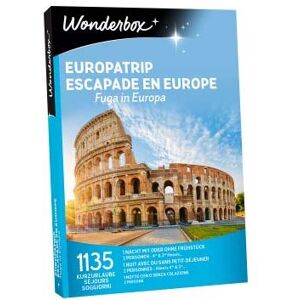 Coffret cadeau Wonderbox Escapade en Europe