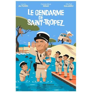 Affiche Collector - Le Gendarme de Saint-Tropez Édition Limitée