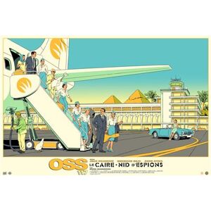 Affiche Collector - OSS 117 : Le Caire, nid d'espions - Édition Limitée