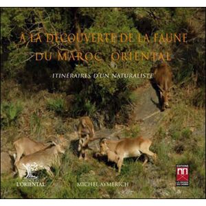 La Croisee Des Chemins A la découverte de la faune du Maroc oriental - Michel Aymerich - relié