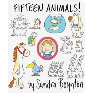 Workman Artisan Libri Fifteen animals! - Sandra Boynton - broché