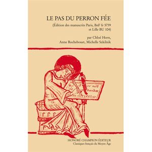 Honore Champion Le pas du Perron Fée - Anne Rochebouet - broché