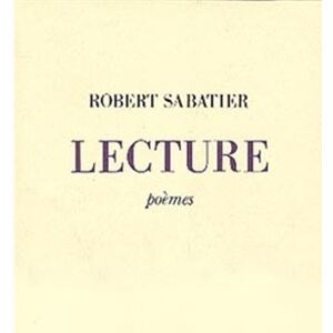 Albin Michel Lecture - Robert Sabatier - broché