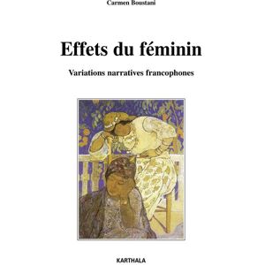 Karthala Effets au féminin - Carmen Boustani - broché