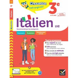 Hatier Italien 3e - LV2 (A2, A2+) - Dominique Poli - broché