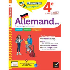 Hatier Allemand 4e - LV2 (A1+, A2) - Françoise Munoz - broché