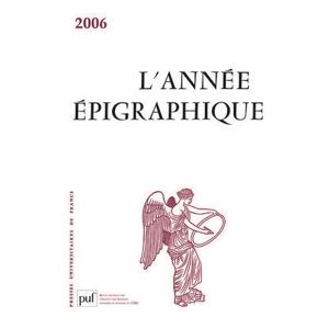 Puf Année épigraphique vol. 2006 -  Collectif - broché