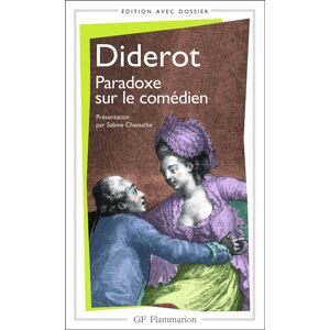 Flammarion Paradoxe sur le comédien - Denis Diderot - Poche