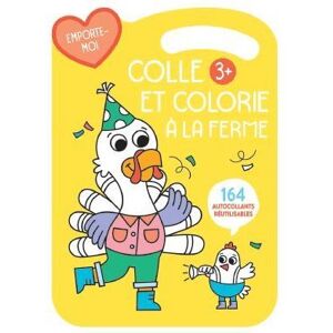 Yoyo Books 3+ jaune Colle et colorie -  Collectif - broché