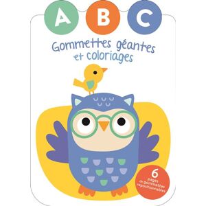 Yoyo Books Le hibou - Gommettes géantes et coloriages -  Collectif - broché