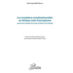 L'harmattan Les mutations constitutionnelles en Afrique noire francophone - Aimé Ange Wilfrid Bininga - broché